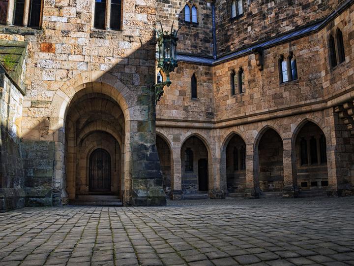 Alnwick Castle (as seen in the Harry Potter films)
