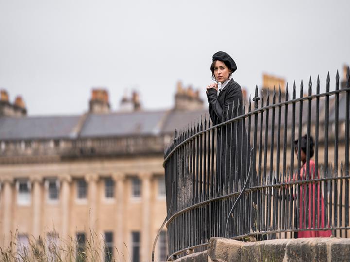 Filming Jane Austen's 'Persuasion' in Bath © Netflix