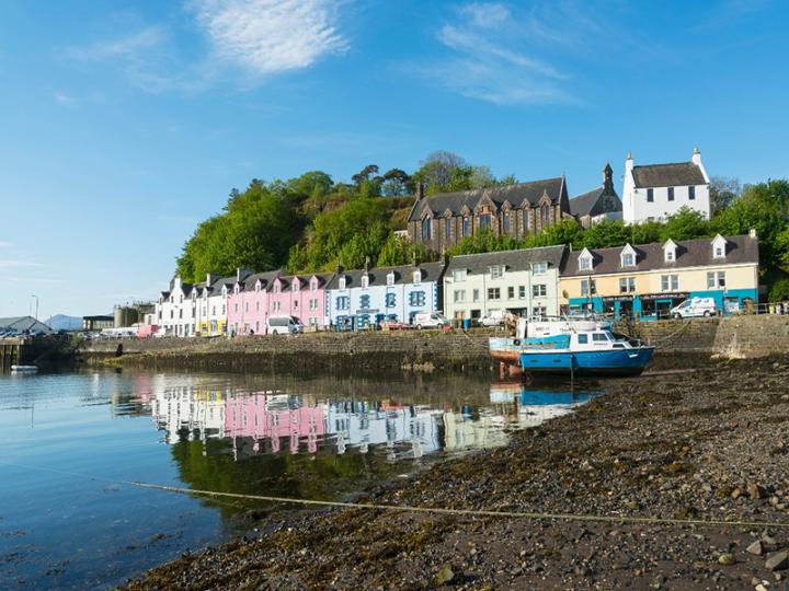 Portree on the Isle of Skye © Visit Scotland/Kenny Lam
