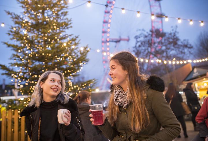 Christmas market on the Southbank